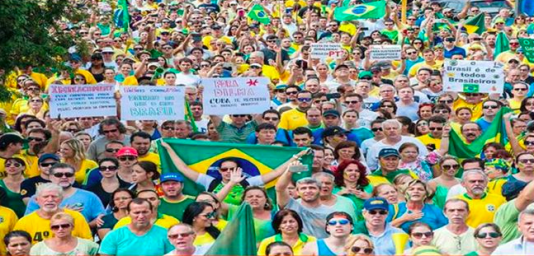 Protesten mot Dilma Rousseff i Salvador, med 80 procent svarta, lockade endast vita
