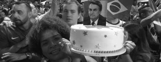 Bolsonaro, tårta, fascist, Barra